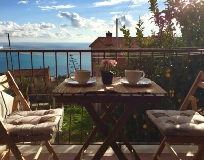 Affitto bilocale con terrazza vista mare